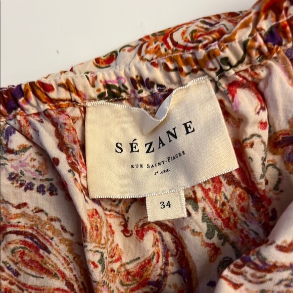 Paisley One-Shoulder Top - Picture 2 of 3